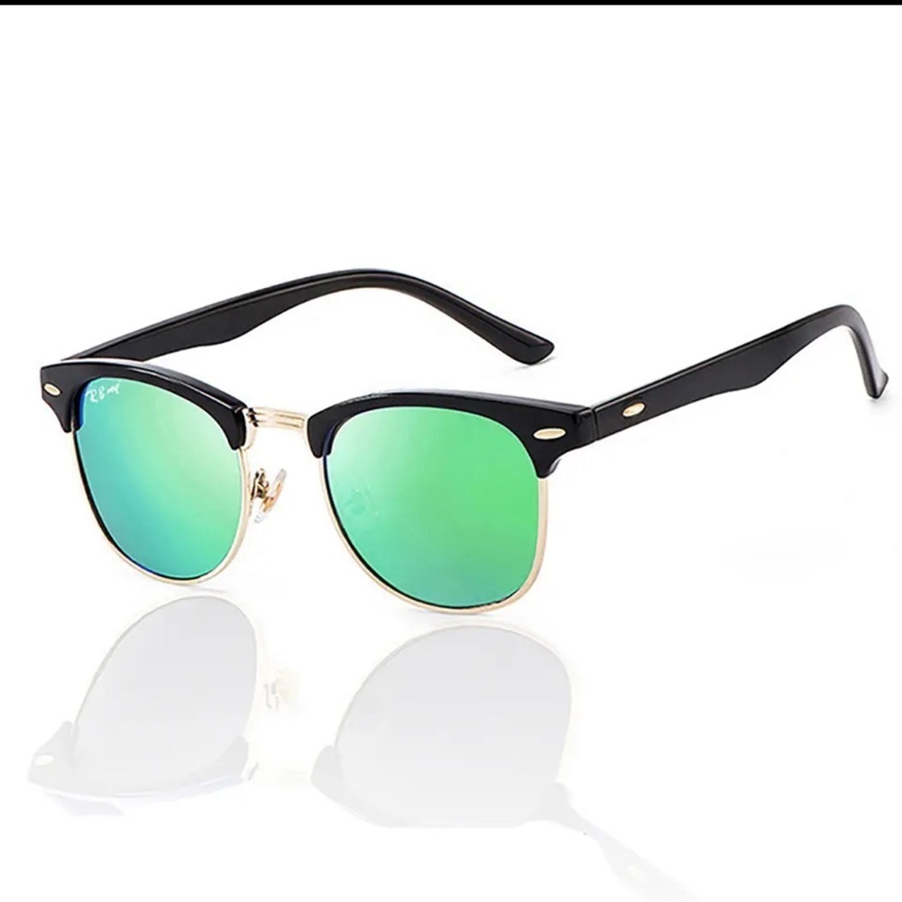 Vintage Trending Polarized Sunglasses unisex Metal Glasses UV400 Protection